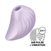 Satisfyer Pearl Diver - Violet - Violet USB Rechargeable Air Pulsation Stimulator - 4037240