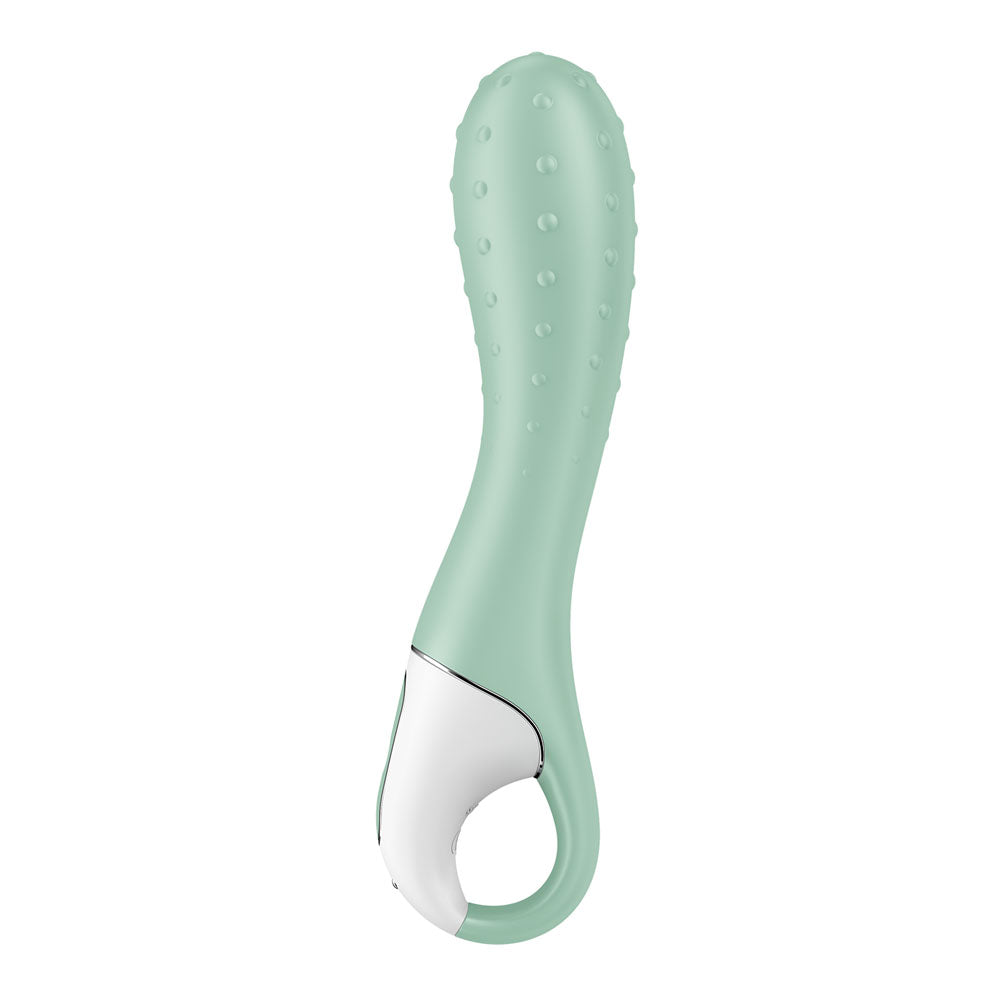 Satisfyer Air Pump Vibrator 3 - Mint USB Rechargeable Inflatable Vibrator-4038612