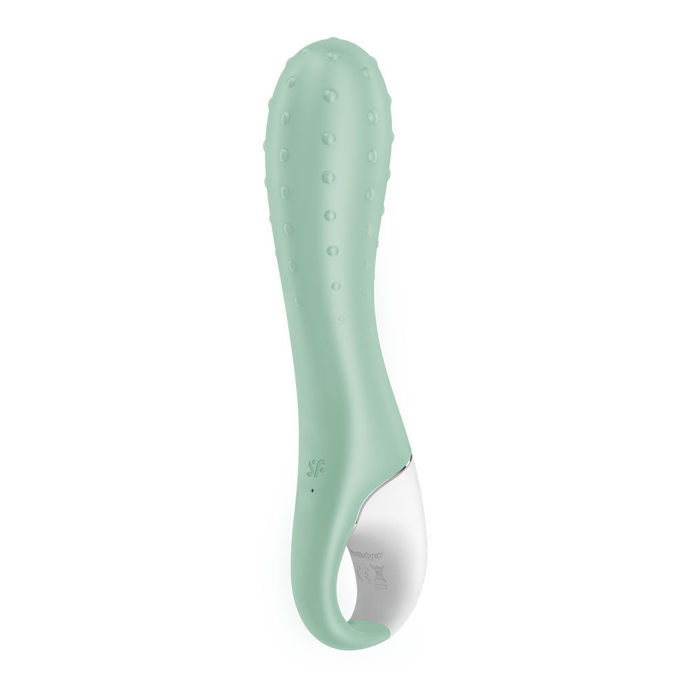 Satisfyer Air Pump Vibrator 3 - Mint USB Rechargeable Inflatable Vibrator-4038612