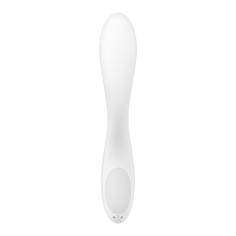 Satisfyer Rrrolling Pleasure - White USB Rechargeable Vibrator-4043982