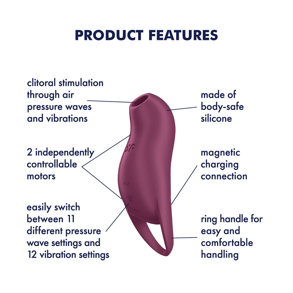 Satisfyer Pocket Pro 1 - Purple-(4045177)