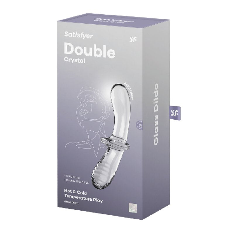 Satisfyer Double Crystal - Transparent-4045665