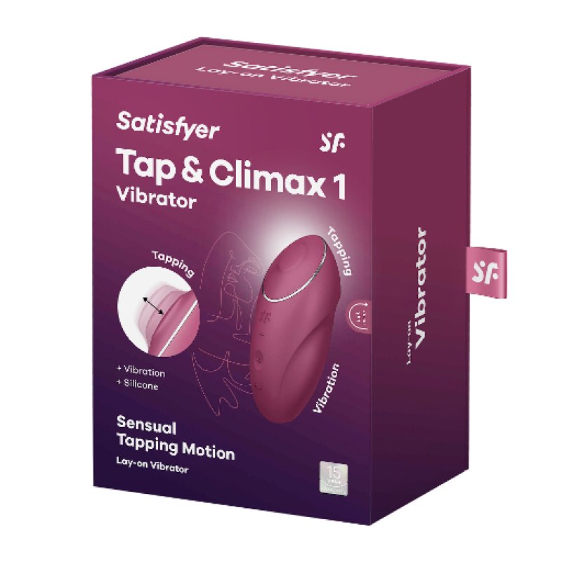 SATISFYER Tap & Climax 1 red-4046006