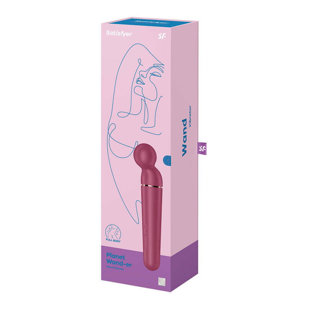 Satisfyer Planet Wand-er - Berry-(4046068)