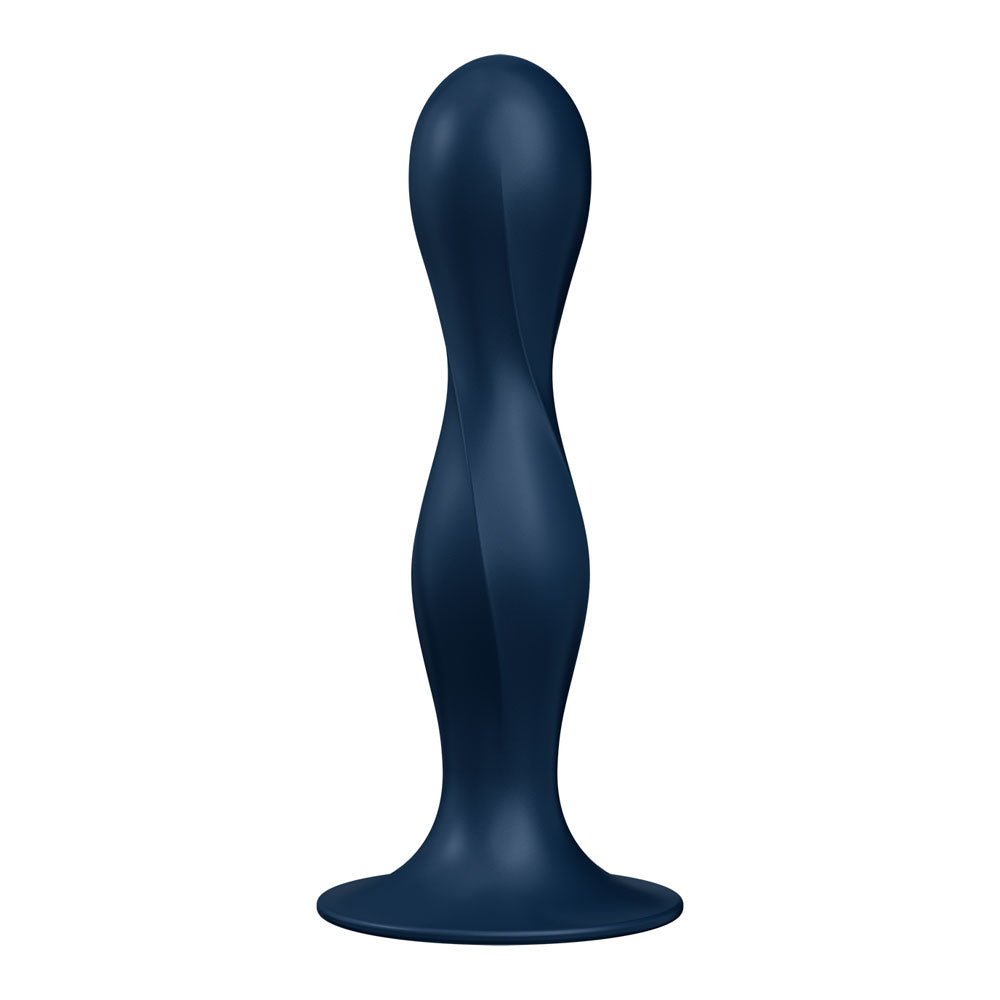 Satisfyer Double Ball-R - Dark Blue - Dark Blue Anal Plug-4048673