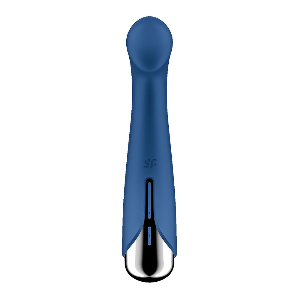 Satisfyer Spinning G-Spot 1 - Blue - Blue 16.5 cm USB Rechargeable Rotating Vibrator-4048765