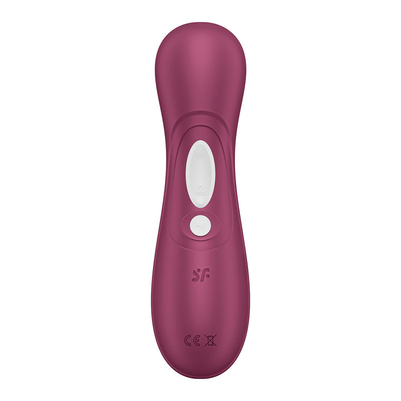 Satisfyer Pro 2 Generation 3 with App Control - Wine Red - Wine Red Touch-Free USB-Rechargeable Clitoral Stimulator-4051840