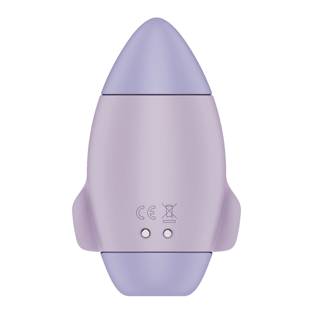 Satisfyer Mission Control - Violet - Violet USB Rechargeable Vibrating Air Pulse Stimulator-4060088