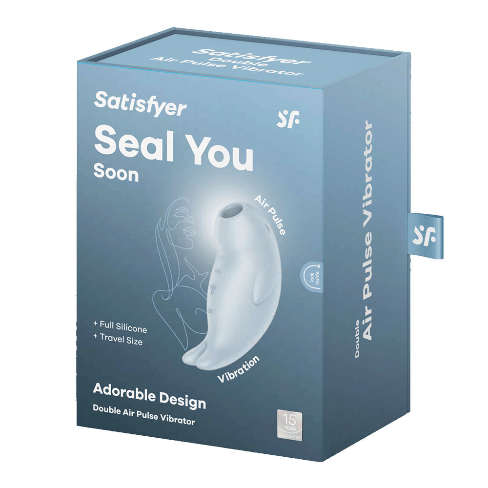 Satisfyer Seal You Soon - Baby Blue USB Rechargeable Air Pulse Stimulator-4065847