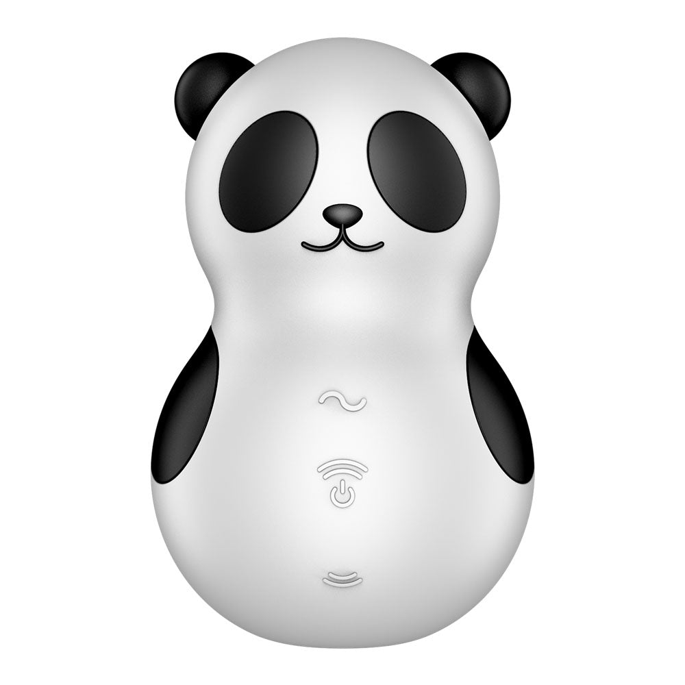 Satisfyer Pocket Panda - Black USB Rechargeable Air Pulse Stimulator