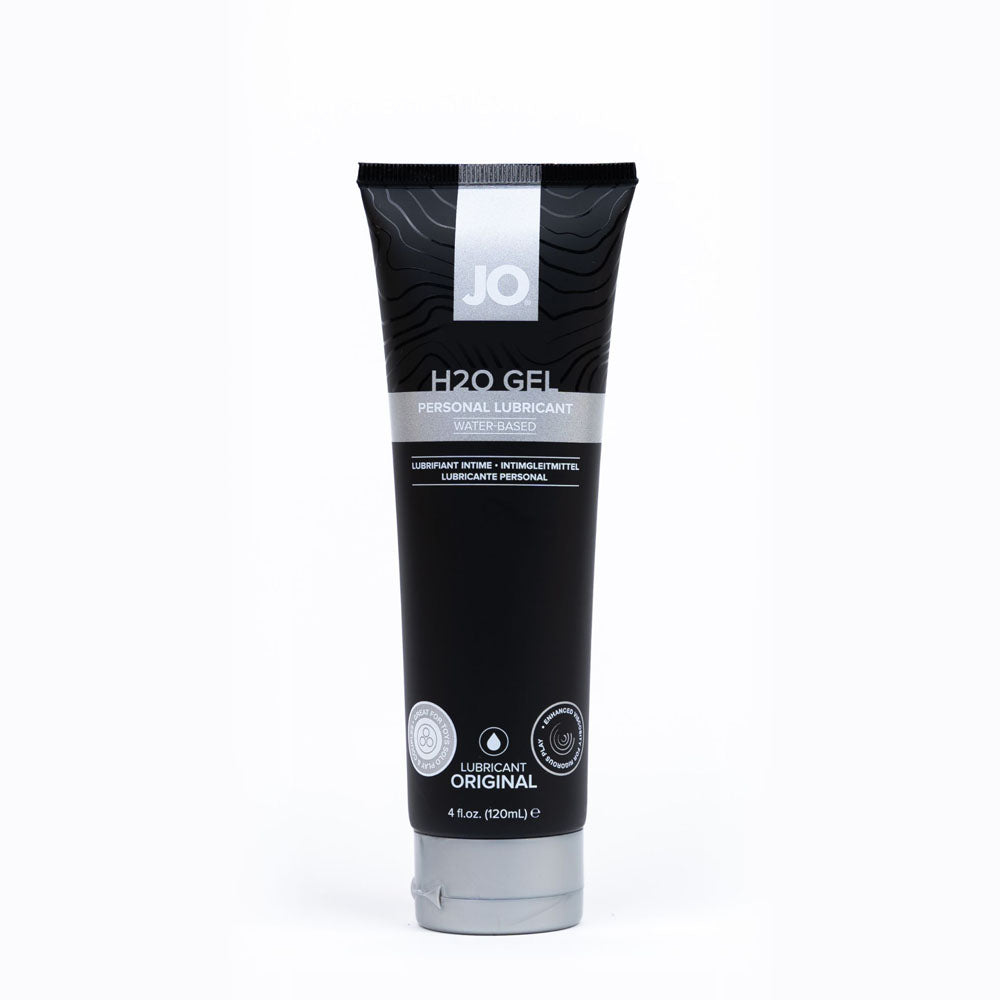 JO H2O Gel Original Lube - 120 mL - Thick Water Based Lubricant - 120 ml Tube-40661