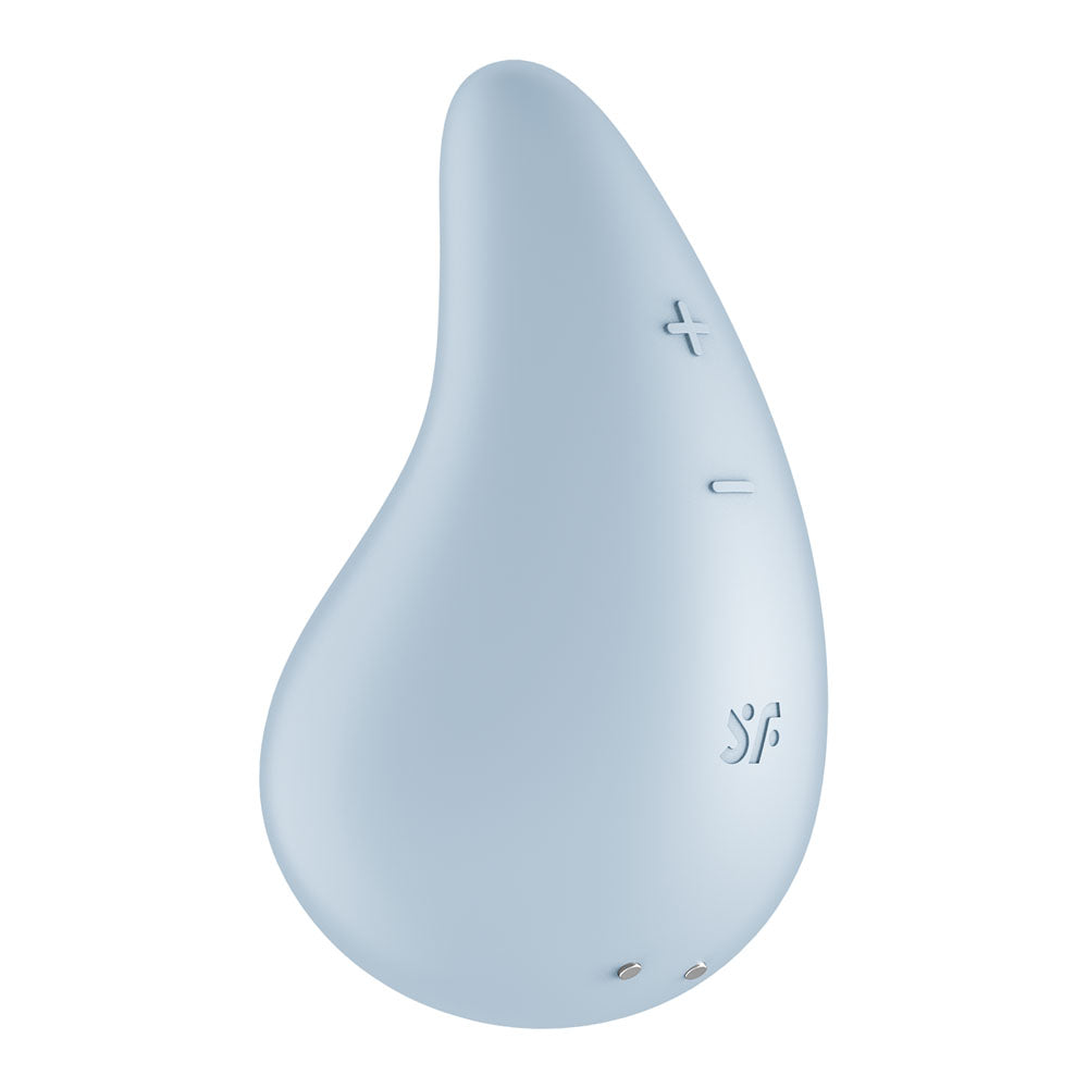 Satisfyer Dew Drop - Light Blue USB Rechargeable Stimulator-4066936