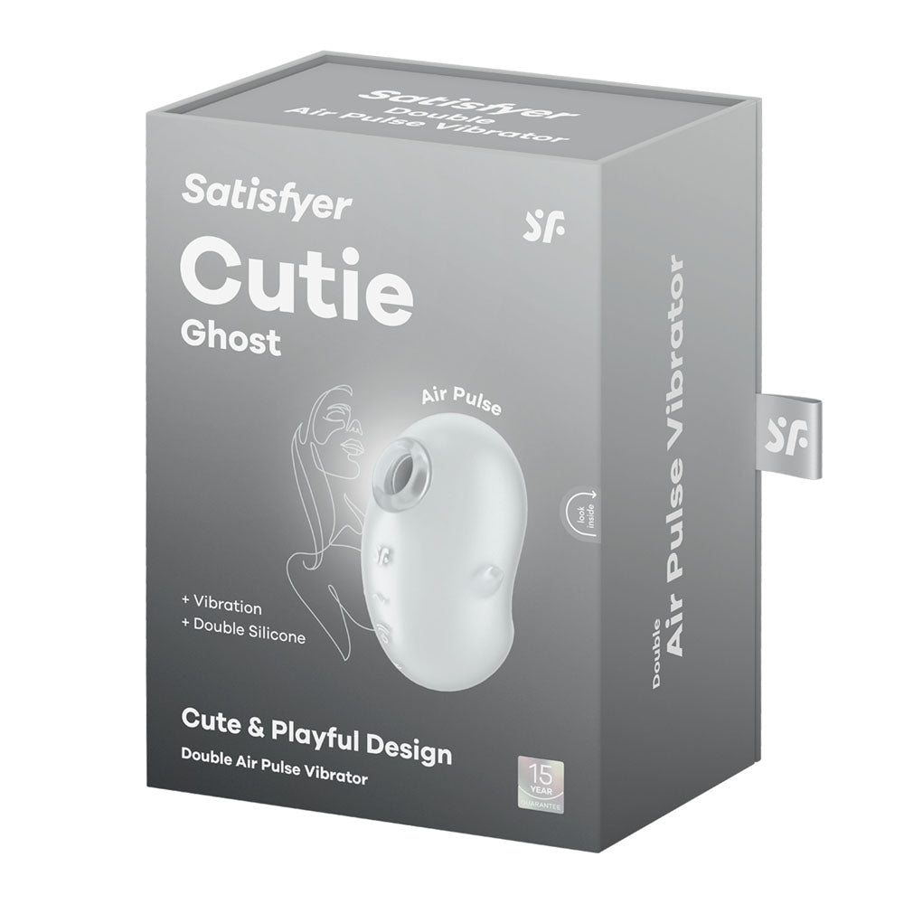 Satisfyer Cutie Ghost - White-(4067766)