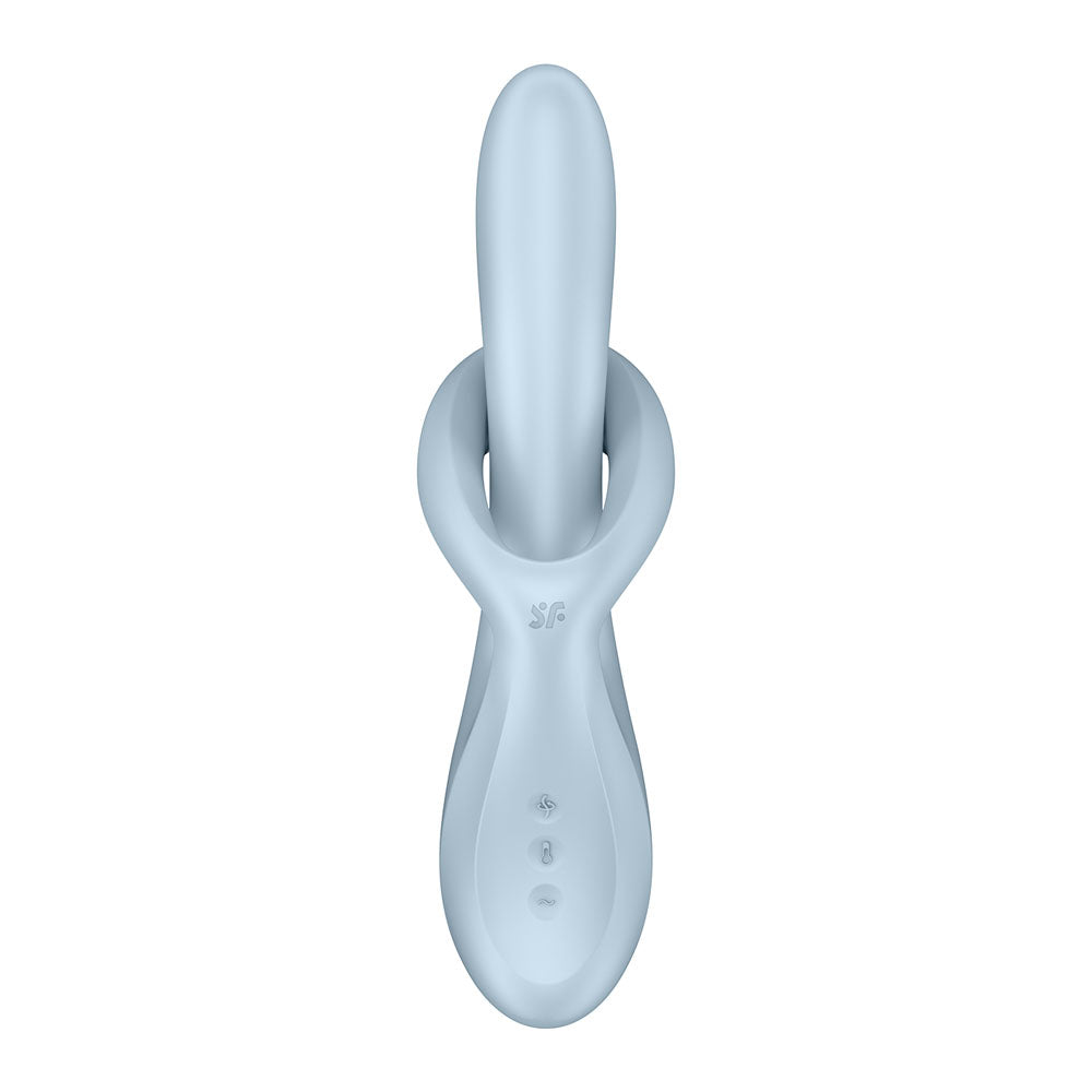 Satisfyer Heat Flex 4 - Blue - Blue USB Rechargeable Heating Vibrator-4068220