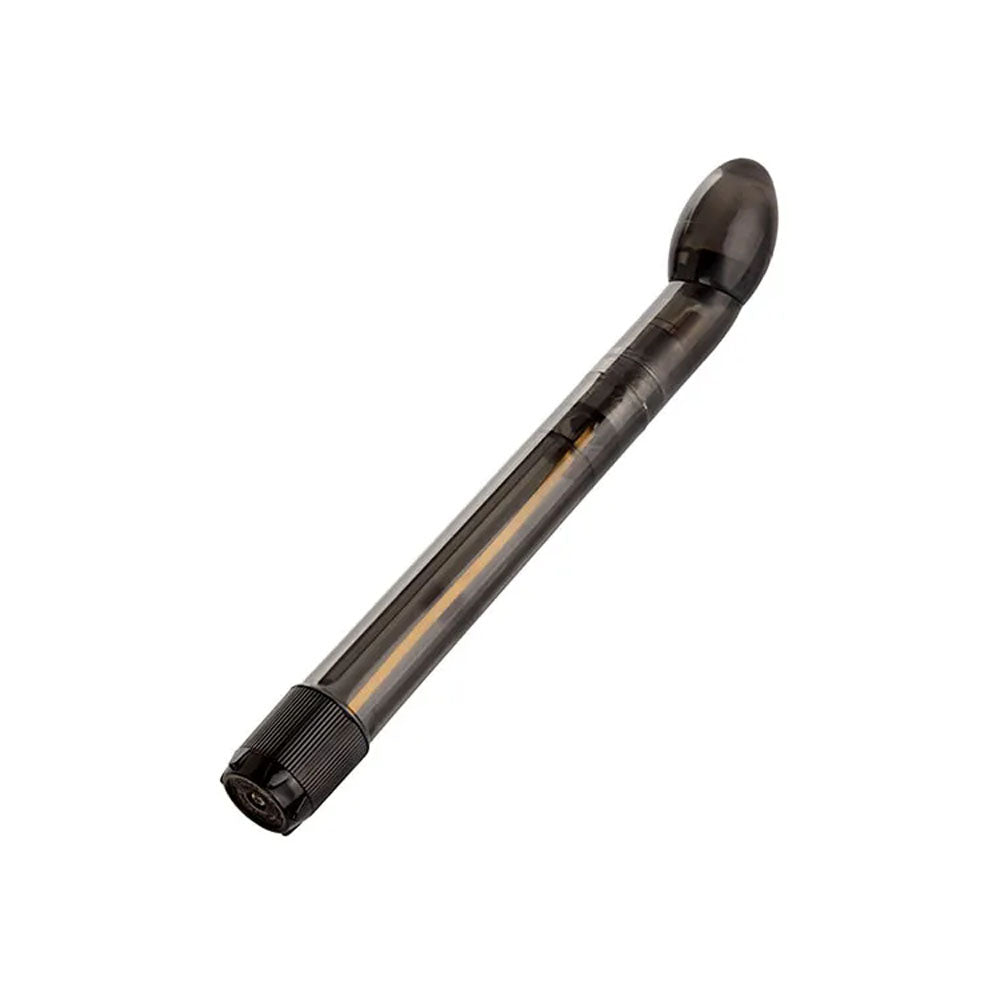 Adam & Eve WATERPROOF PROSTATE MASSAGER - Black 17.8 cm (7) Vibrating Prostate Massager-4386 0000