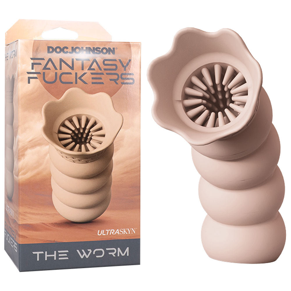 Fantasy Fuckers - The Worm - Flesh Fantasy Stroker-5800-25-BX