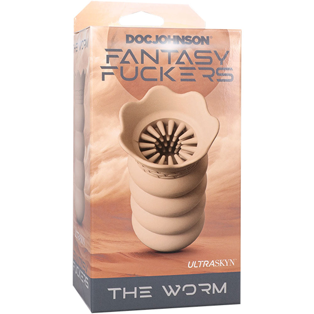 Fantasy Fuckers - The Worm - Flesh Fantasy Stroker-5800-25-BX