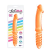 LUST JELLY DOUBLE DONG 9.5" - ORANGE