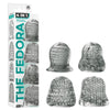 THE FEDORA 4 SET MASTURBATOR TRANSPARENT BLACK