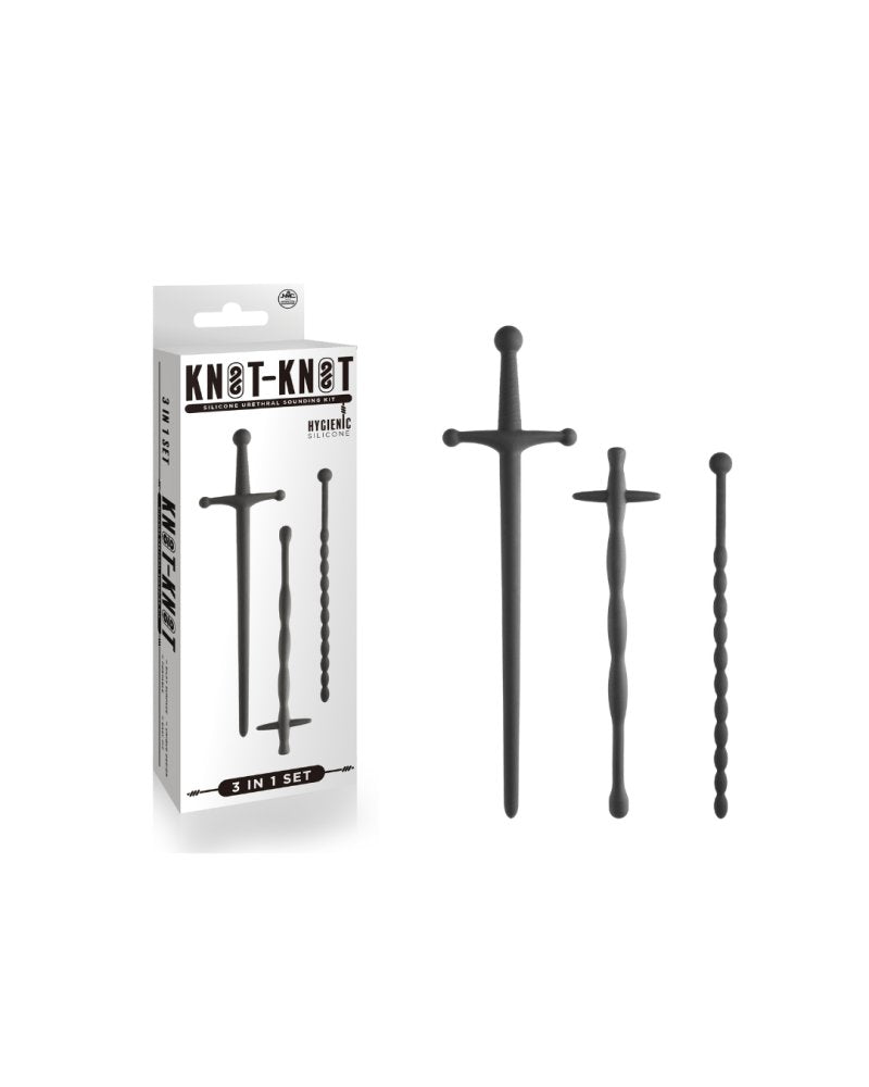 Knot-Knot Silicone Urethral Sounds Set-646935