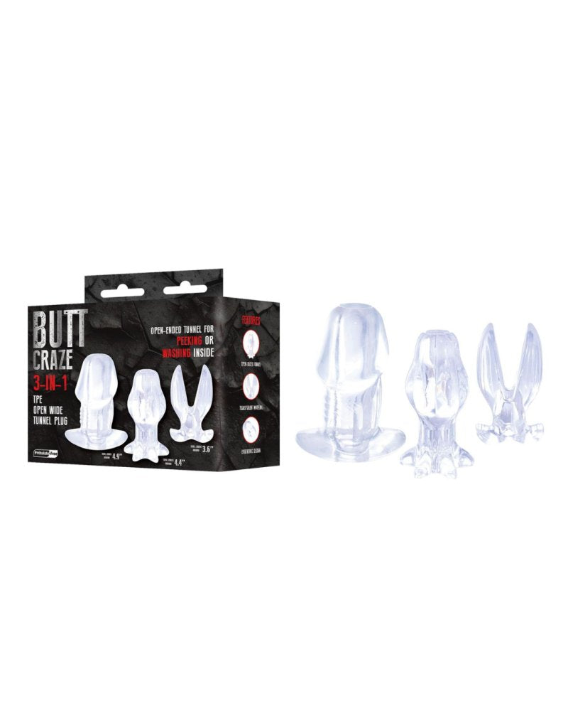 BUTT CRAZE BUTT PLUG KIT-647000