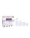 Massive 4 IN 1 TPE PENIS SLEEVE KIT SET IN TRANSPARENT COLOR-647314