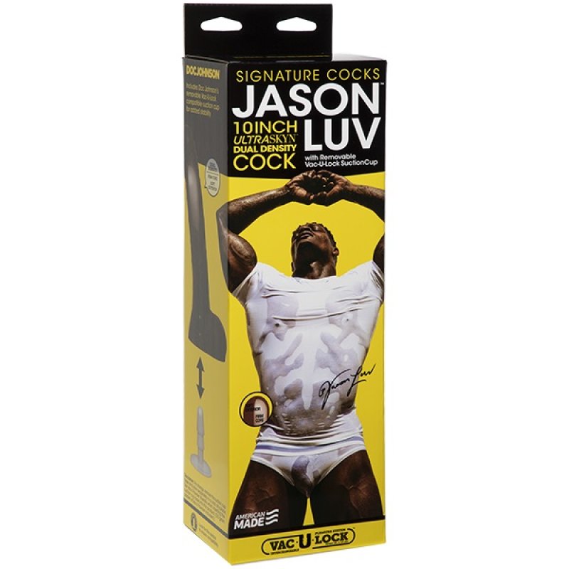 Signature Cocks - Jason Luv 10 Inch ULTRASKYN Cock with Removable Vac...-8060-06-BX