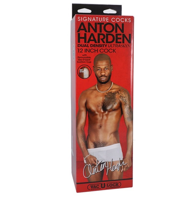 Signature Cocks - Anton Harden - 11 Inch ULTRASKYN Cock with Removable...-8160-22-BX