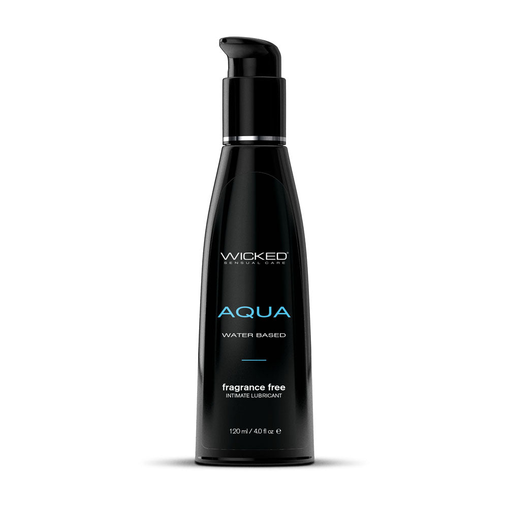 Wicked Aqua - Water Based Lubricant - 120 ml (4 oz) Bottle-90104