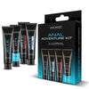 Wicked ANAL ADVENTURE KIT - Mixed Jelle Anal Lubricants 30 ml Bottles - 4 Pack - 99330
