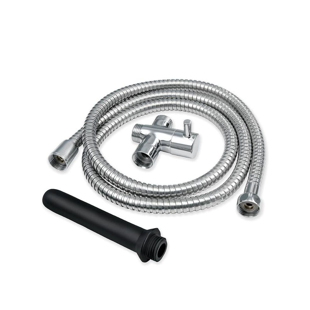  Silicone Nozzle & Switch Valve - Shower Douche System with Free Travel Douche Included-AC114