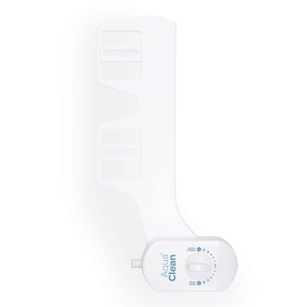 AquaClean Swift Spray Slim Toilet Bidet Attachment - White Non-Electric Bidet Attachment - AC117