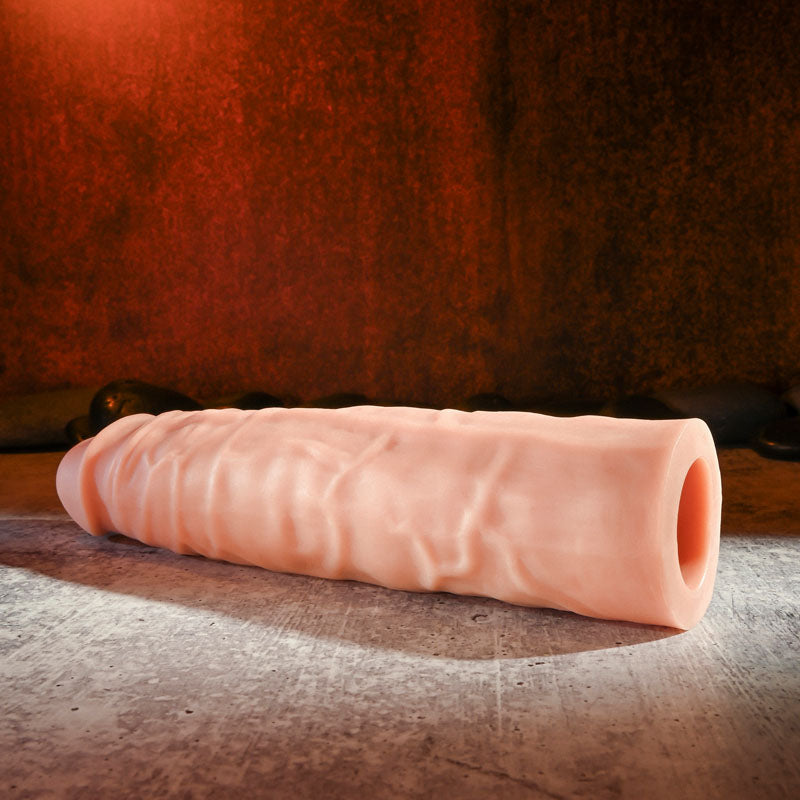 Adam & Eve Adams 3 Realistic Extension - Flesh 7.6 cm Penis Extension Sleeve-AE-WF-4302-2