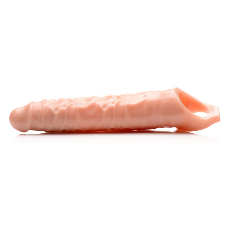 Size Matters 3'' Flesh Penis Extender Sleeve - Flesh Penis Extension Sleeve
