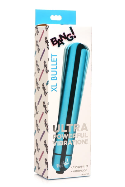 Bang! Vibrating Metallic XL Bullet - Blue Bang! Vibrating Metallic XL Bullet - Blue
