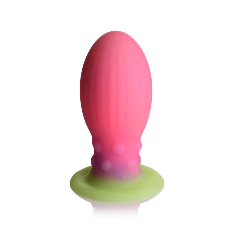 Creature Cocks Xeno Egg - Glow in Dark Pink 13.3 cm Large Fantasy Plug-AH067-LARGE