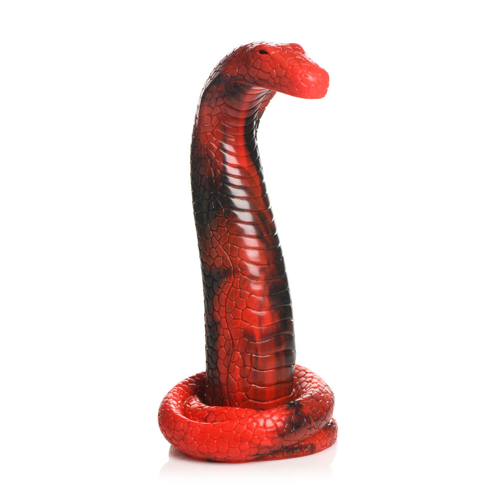 Creature Cocks King Cobra Silicone Dildo - Red 21.4 cm Fantasy Dildo-AH196