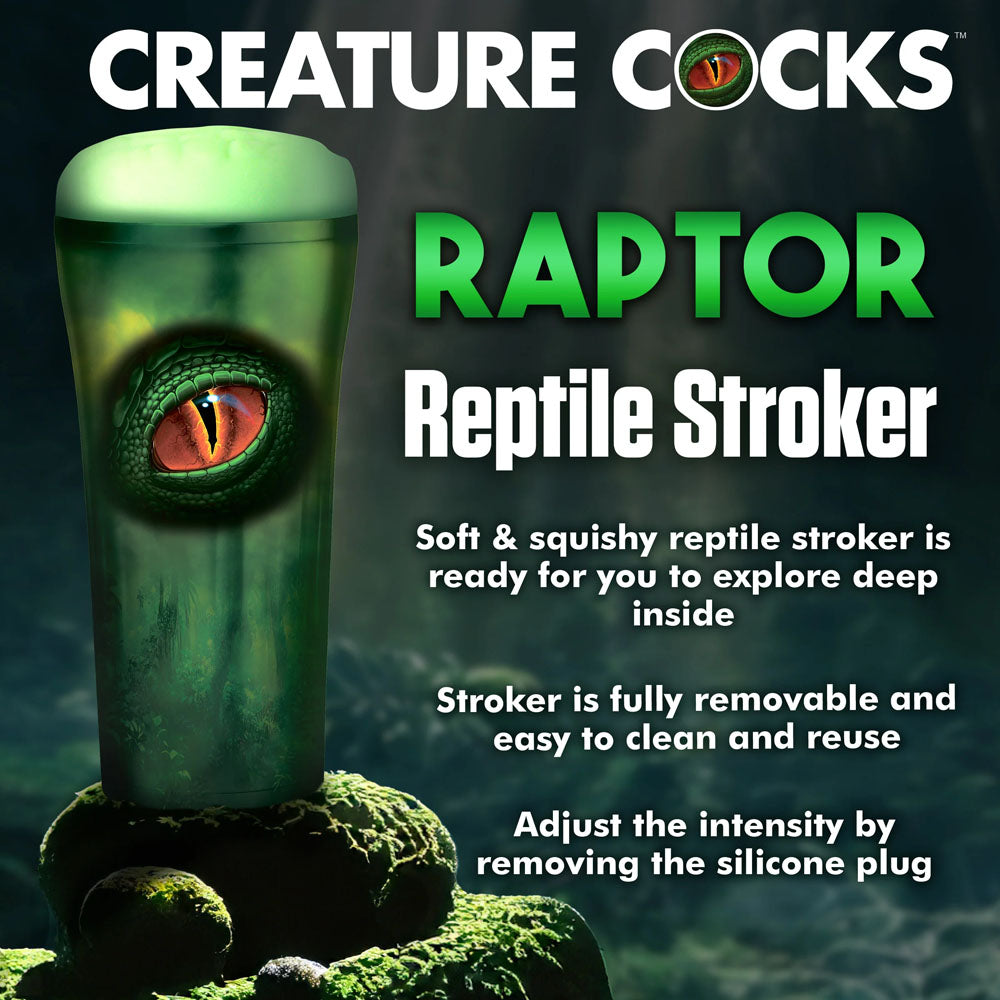 Creature Cocks Raptor Reptile Stroker-(ah241)