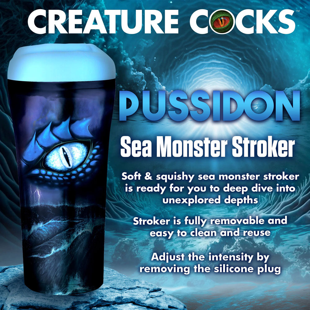 Creature Cocks Pussidon Sea Monster Stroker-(ah244)