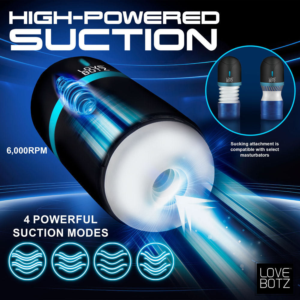 LoveBotz The Milker Mega-Pod - USB Rechargeable Male Masturbator-AH313