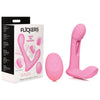 Inmi Flickers G-Flick Flicking G-Spot Vibrator - Pink 15 cm USB Rechargeable Flicking Vibrator with Remote-AH447