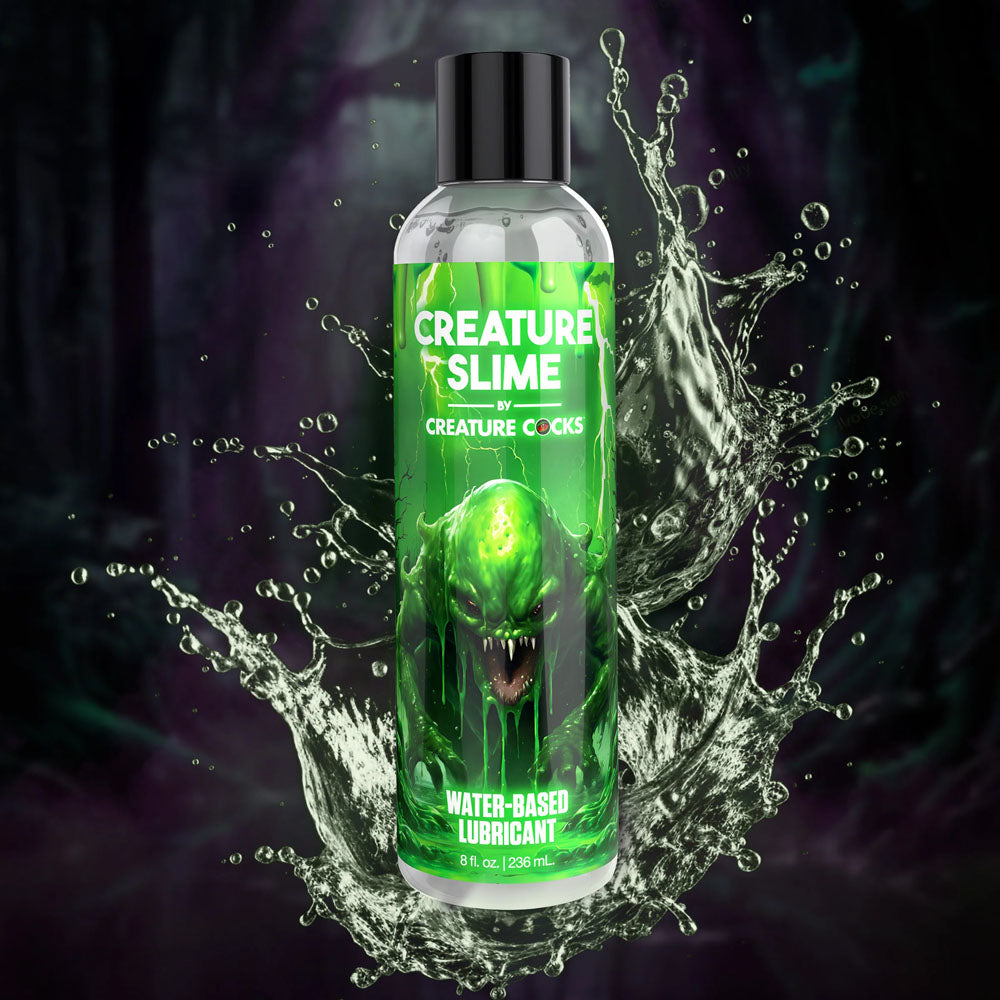 Creature Cocks Water-Based Lubricant - 236 ml - Water Based Lubricant - 236 ml Pump Bottle-AH455-8OZ