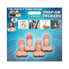 Big Ballers Snap-On Peckers - 4 Pack-AH496