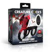 Dragon Flight Vibrating Silicone Cock Ring-AH767