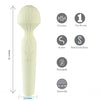 Maia Marlie 420 - Green 20.6 cm USB Rechargeable Massage Wand-AV304-LF