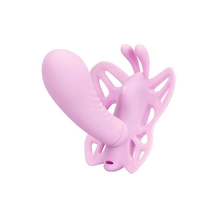 Adam & Eve VENUS G-SPOT BUTTERFLY - Pink USB Rechargeable Wearable Butterfly Vibrator with Remote-B357 6200