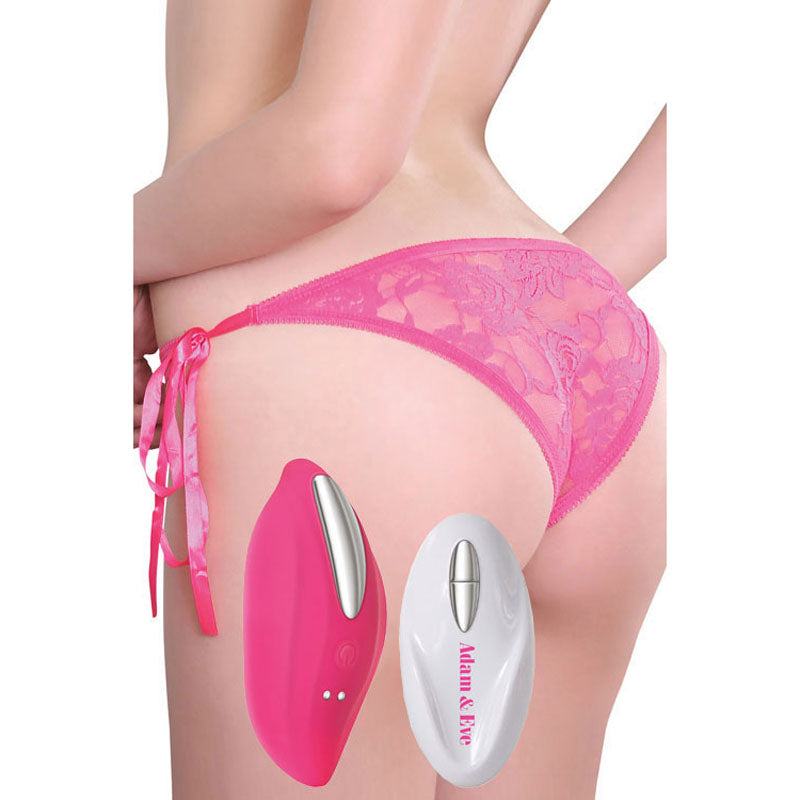 Adam and Eve Eve's Rechargeable Vibrating Panty With Remote-(b628 6295)