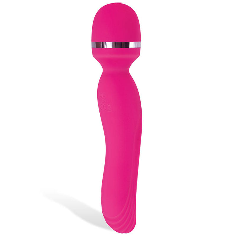 Adam & Eve Intimate Curves Rechargeable Wand - Pink 19.7 cm (7.75) USB Rechargeable Massage Wan