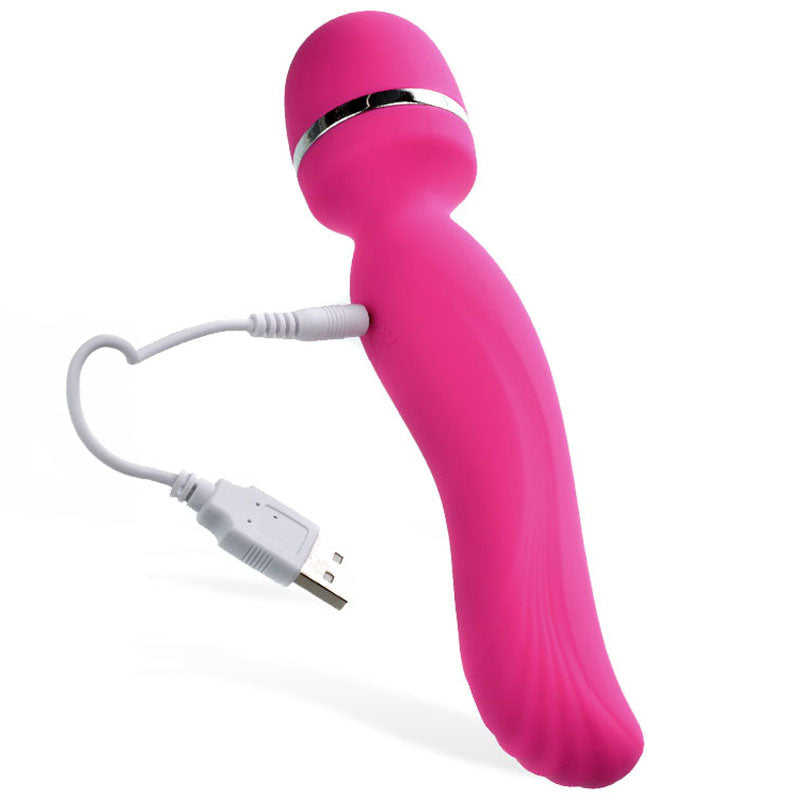 Adam and Eve Intimate Curves Rechargeable Wand-(b666 6200)