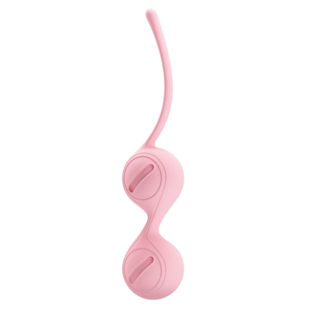 Party Up VIVIAN Kegel Balls - Pink - Pink Kegel Balls-BI-014490-PU